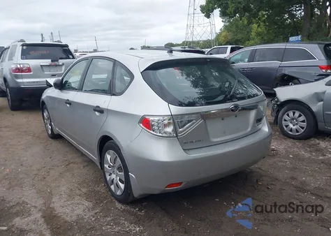 2008 Subaru Impreza 2.5I z USA, uszkodzony, nr VIN JF1GH61618H819048